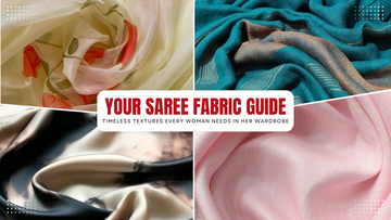 Variety of saree fabrics to explore, from silk to cotton