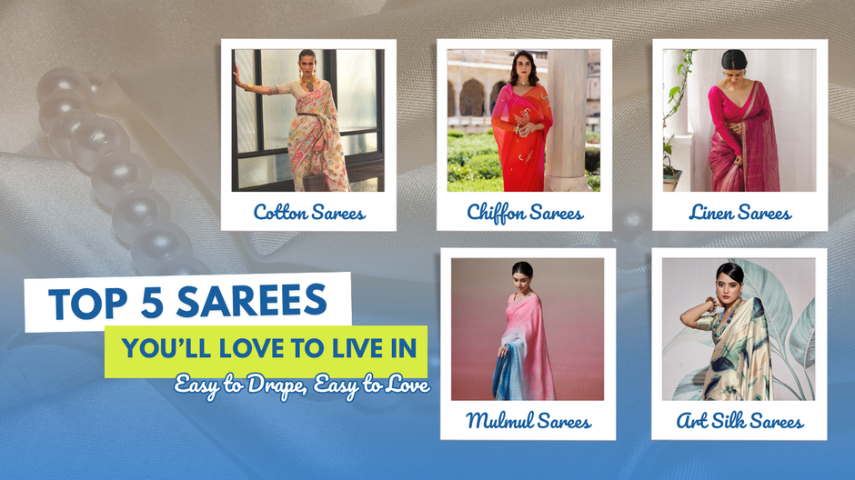 How to Style Mul Cotton Sarees in Summer for a Breezy & Chic Look ...